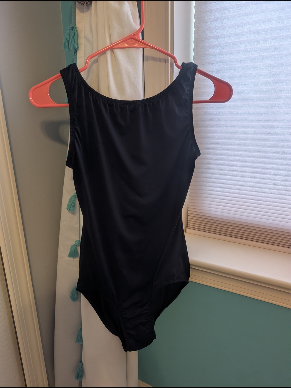 Like New Black Body Wrappers Pro Wear Leotard Women's Size Large